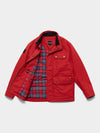 Waxed Quilted Field Jacket 2026 Classic Red