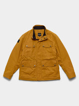 FRAHM Waxed Quilted Field Jacket 2026 Honey Tan front view