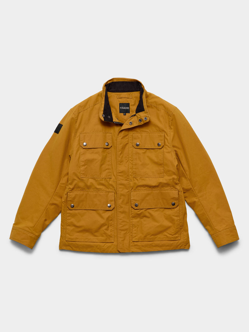 Waxed Quilted Field Jacket 2026 Honey Tan