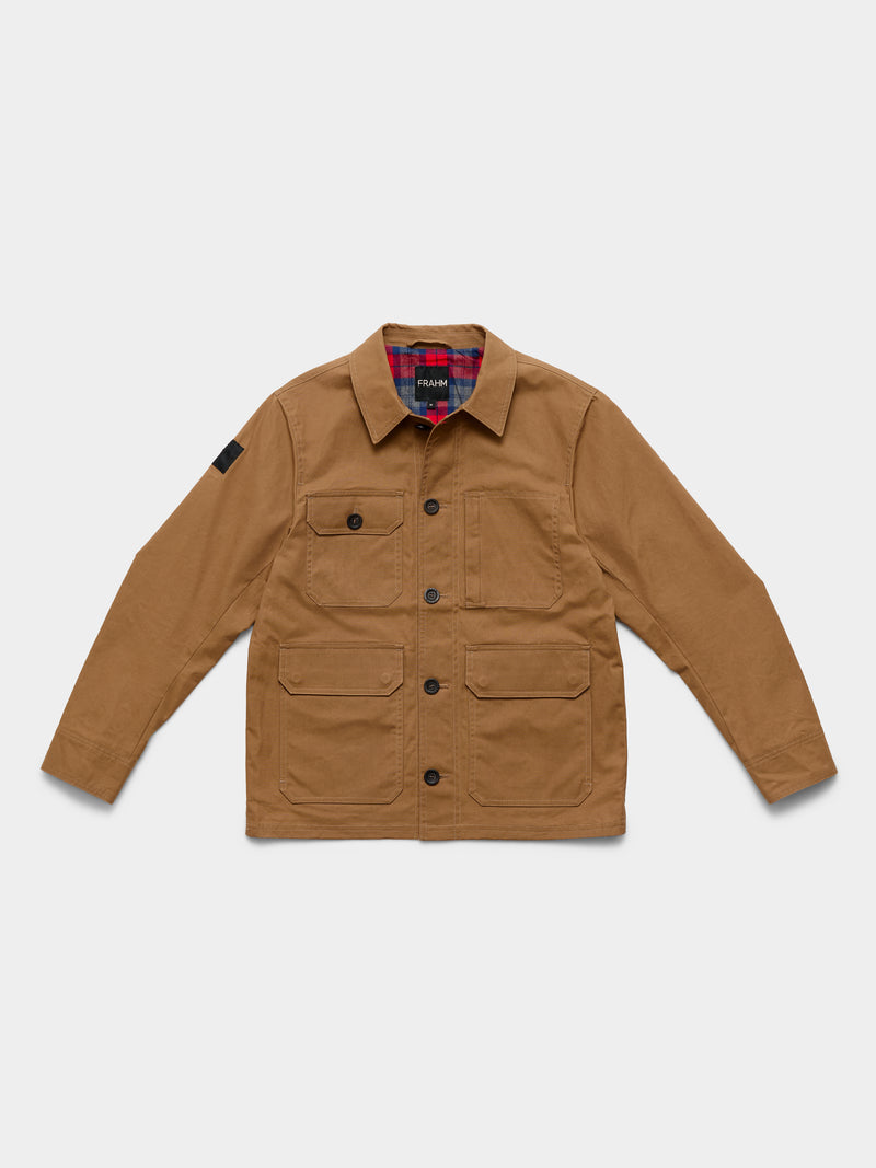 Waxed Woodland Workers Jacket 2026 American Tan