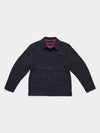 Waxed Woodland Workers Jacket 2026 Dark Navy