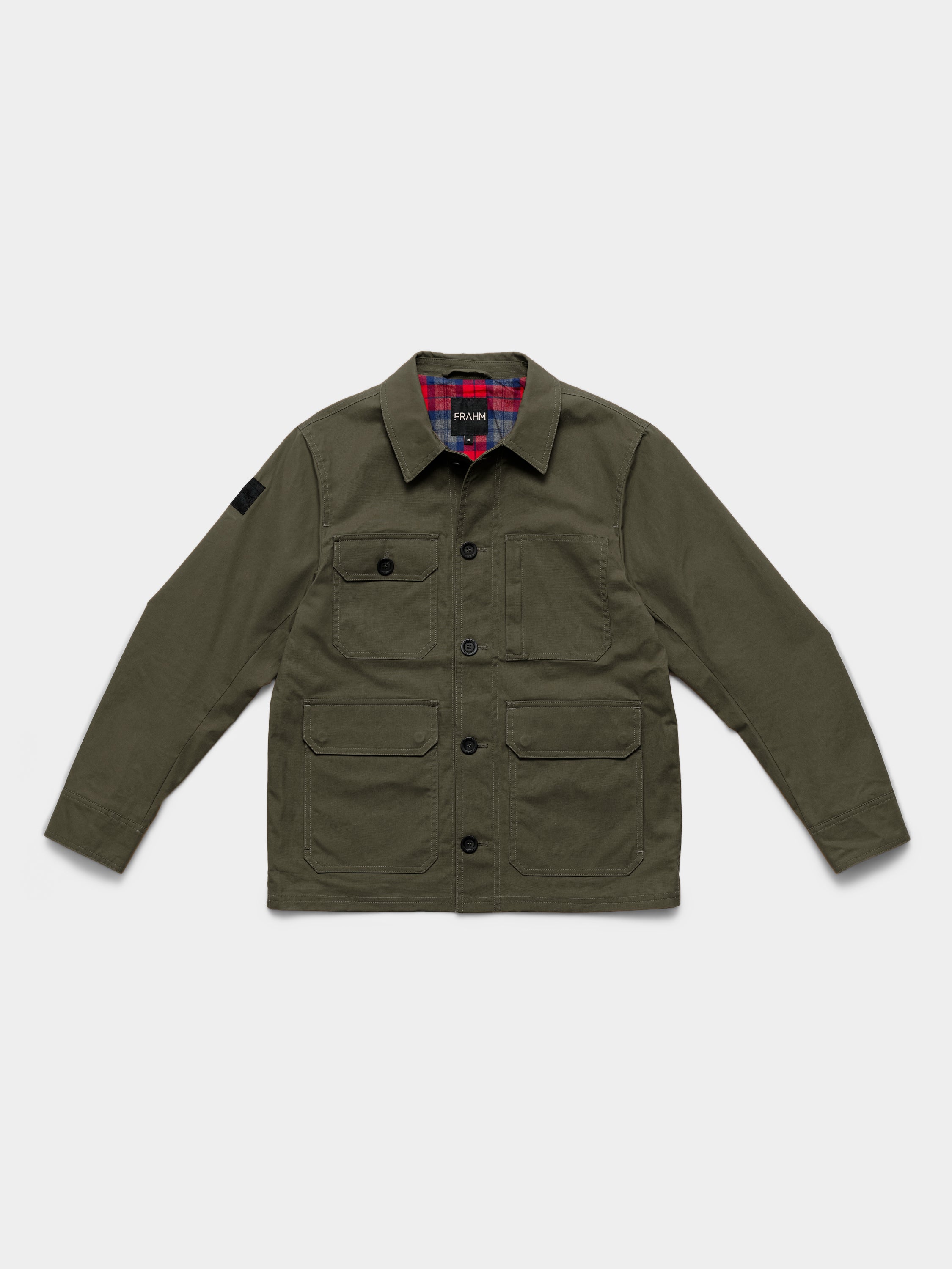 Waxed Woodland Workers Jacket 2026 Dark Navy – FRAHM Jacket
