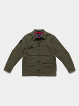 FRAHM Waxed Woodland Workers Jacket 2026 Military Green