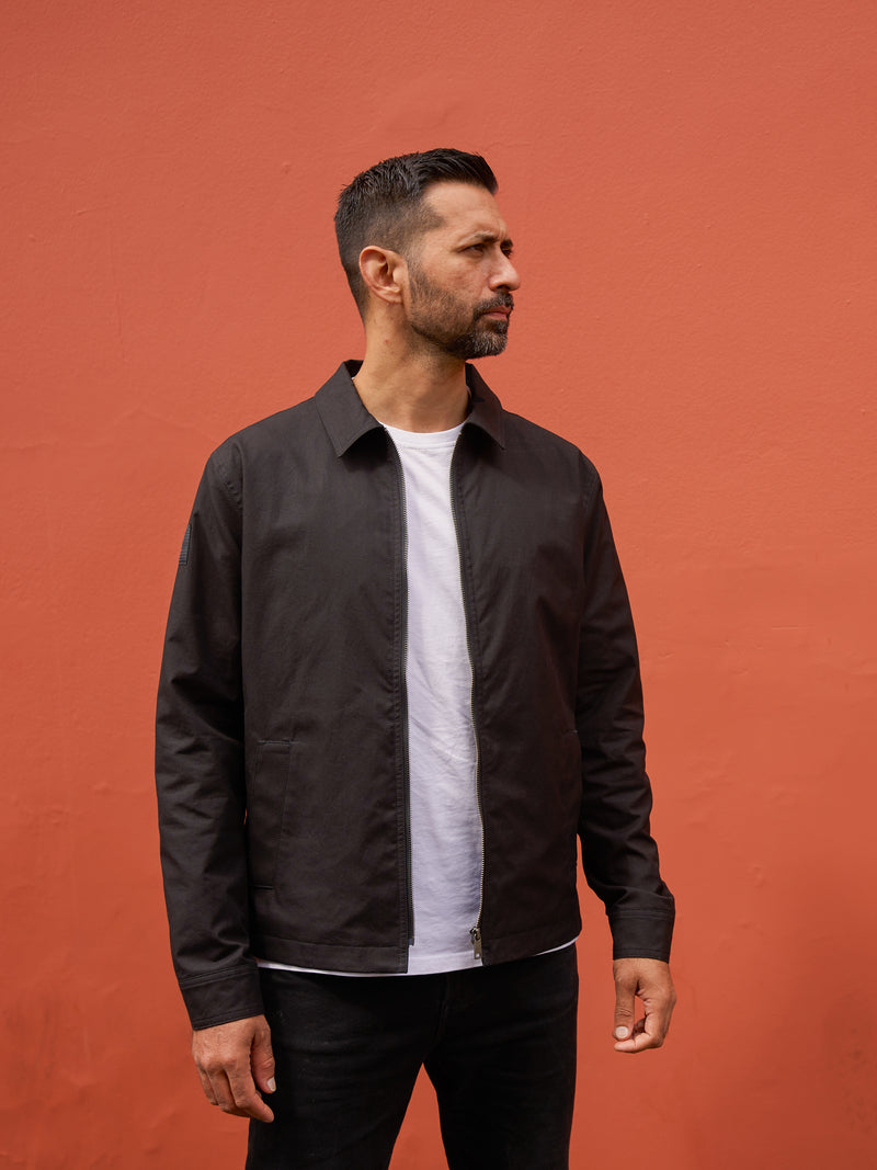Lightweight Blouson Jacket Black