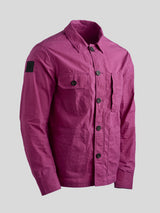 Waxed Lightweight Workers Jacket Fuchsia Pink