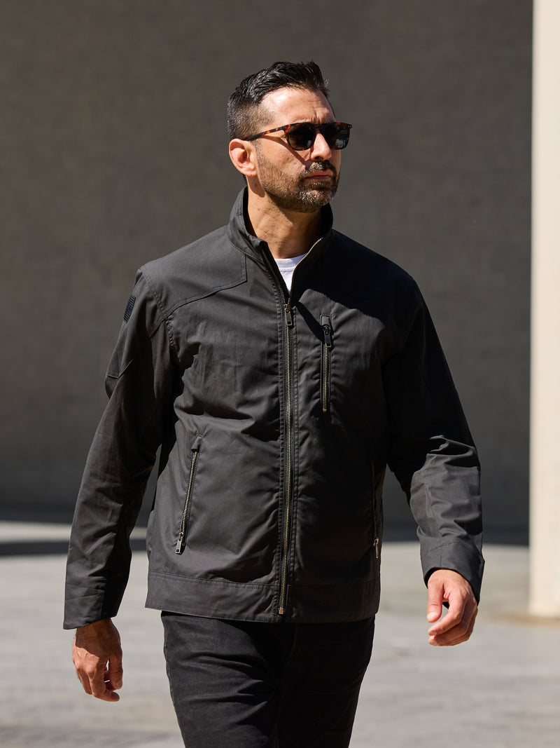 Harrington Racer Jacket 2027 Black