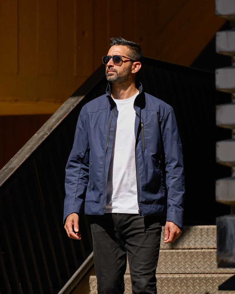 Harrington Racer Jacket 2027 Dark Navy