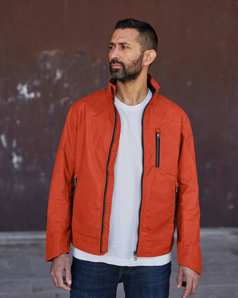 Harrington Racer Jacket 2027 Motorsport Orange