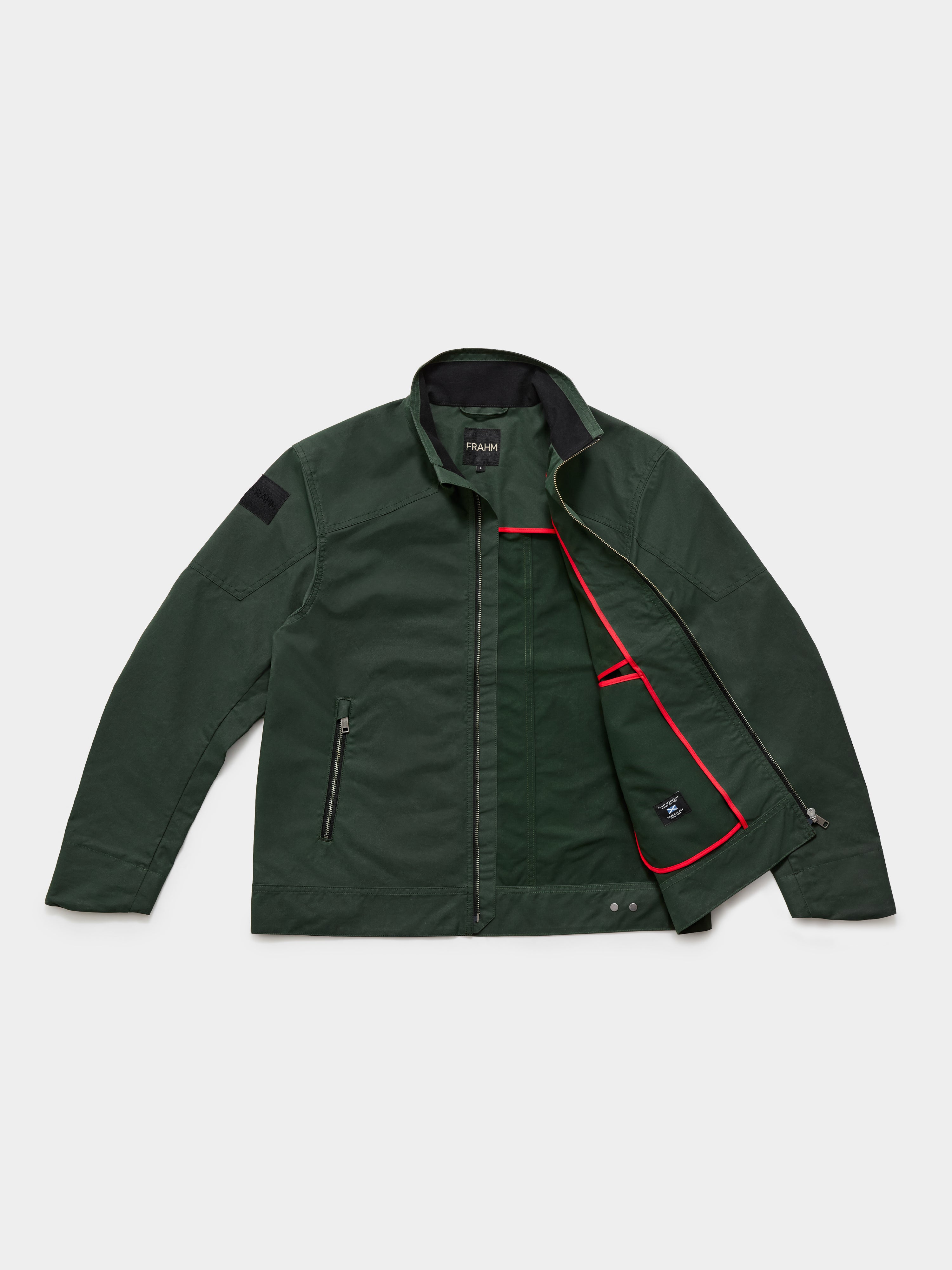 Harrington Racer Jacket 2027 Forest Green – FRAHM Jacket