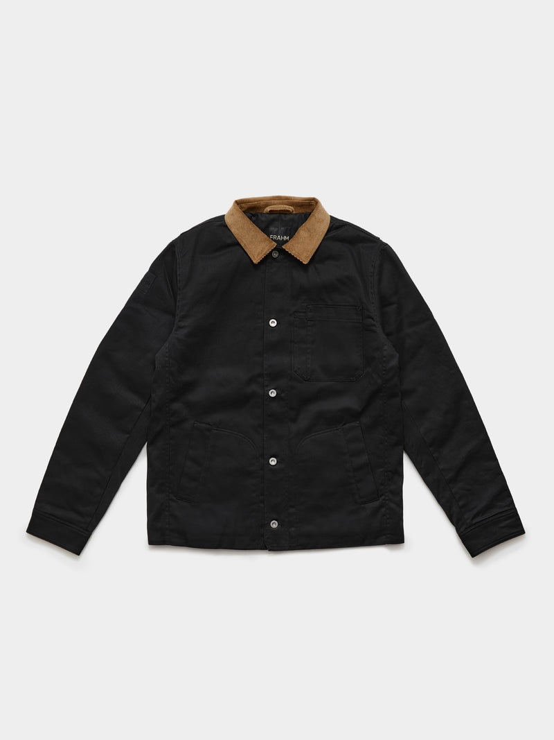 Heavy Twill Deck Jacket 2027 Black