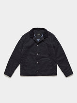 FRAHM Heavy Twill Deck Jacket 2027 Midnight Blue front view
