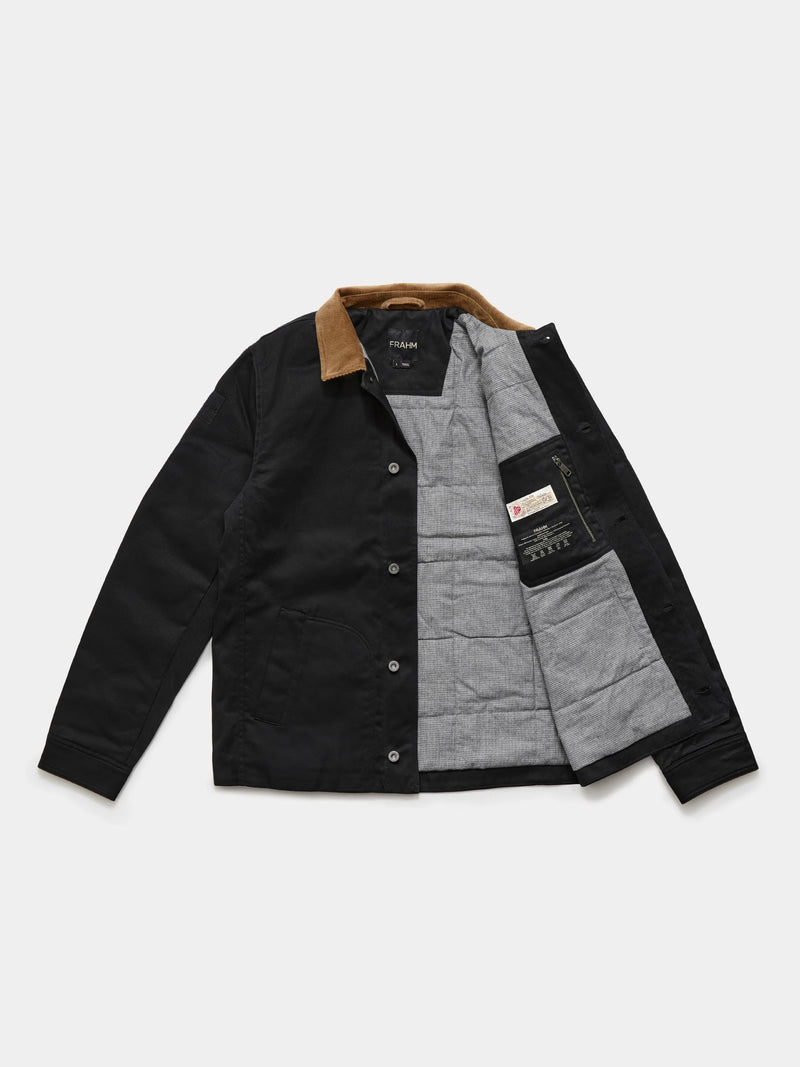 Heavy Twill Deck Jacket 2026 Black