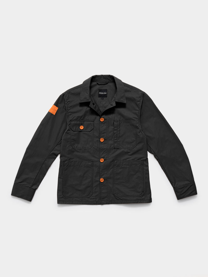Original Lightweight Workers Jacket 2027 Black with Orange
