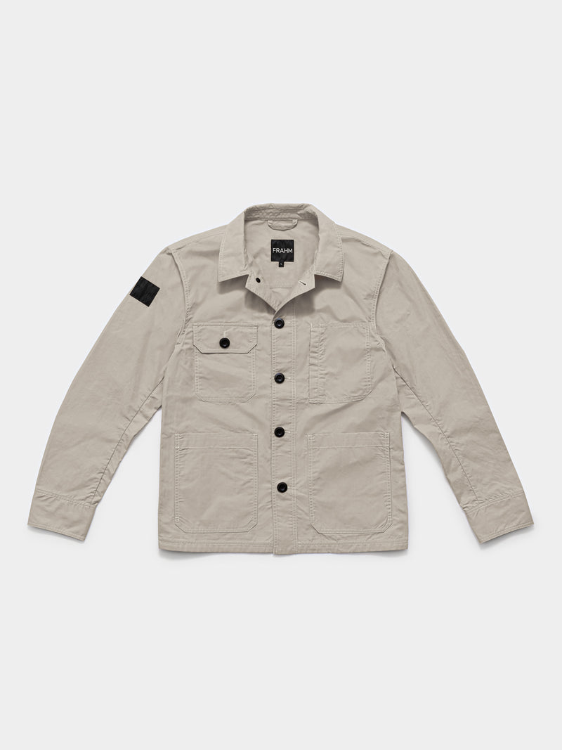 Waxed Lightweight Workers Jacket 2027 Bath Stone