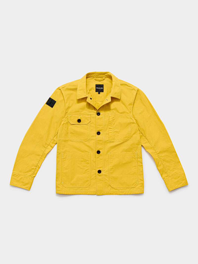 Waxed Lightweight Workers Jacket 2027 Sunshine Yellow