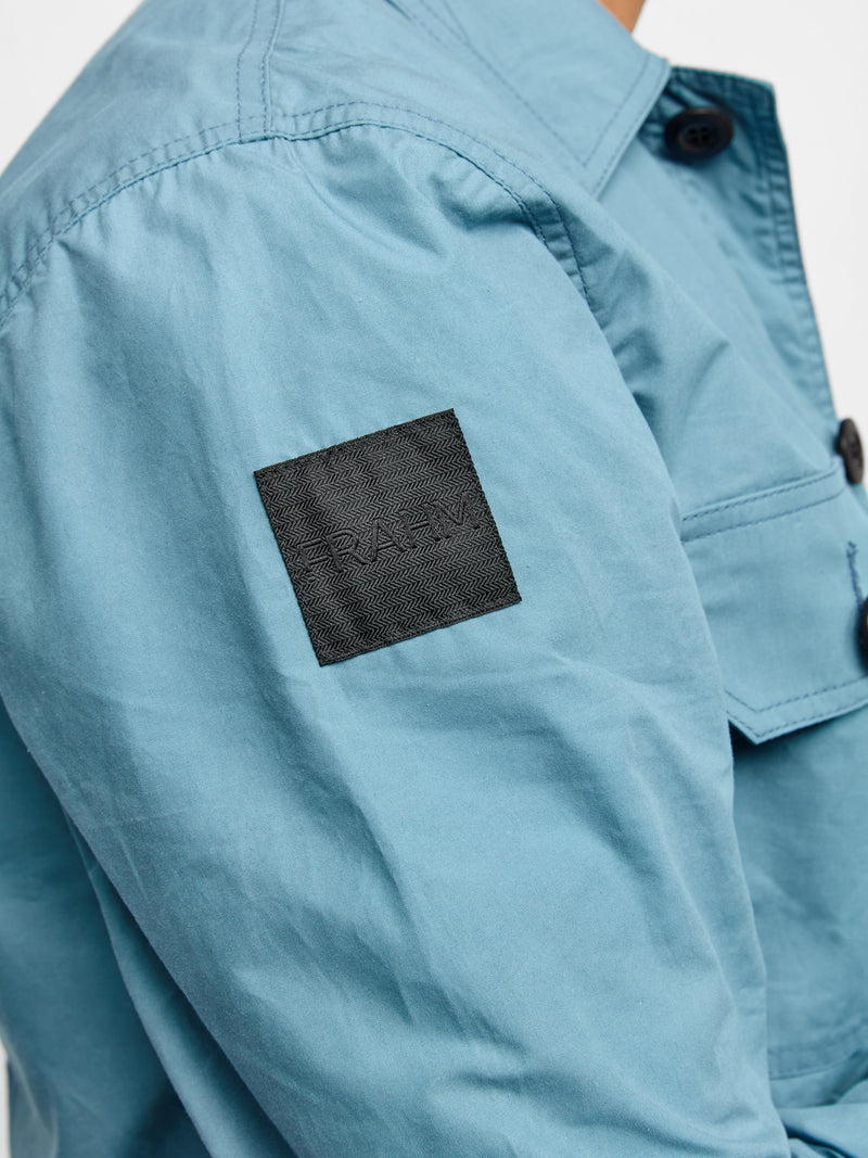 Waxed Lightweight Workers Jacket 2027 Turquoise