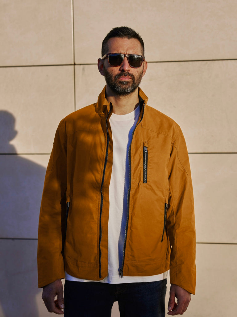 Harrington Racer Jacket Honey Tan