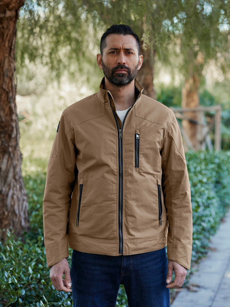 Harrington Racer Jacket Desert Beige