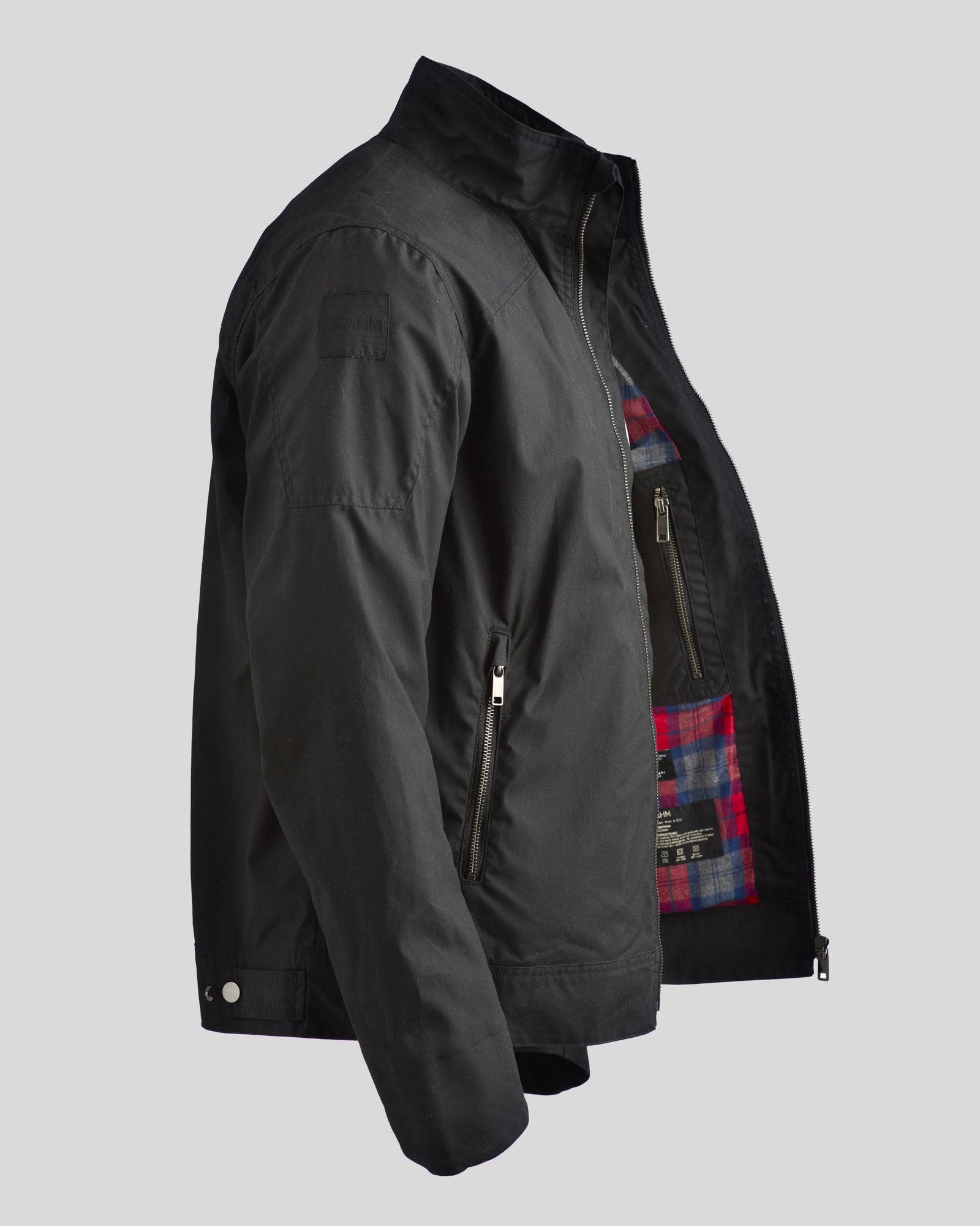 Harrington Racer Jacket 2026 Black – FRAHM Jacket
