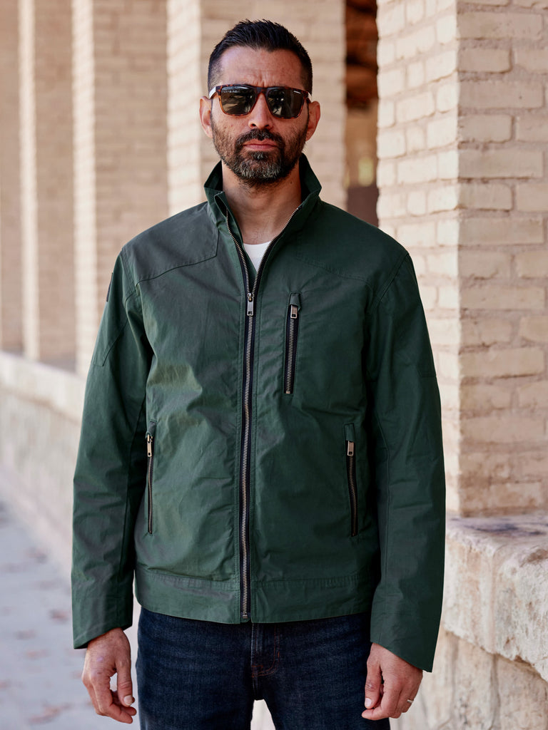 Harrington Racer Jacket Racing Green