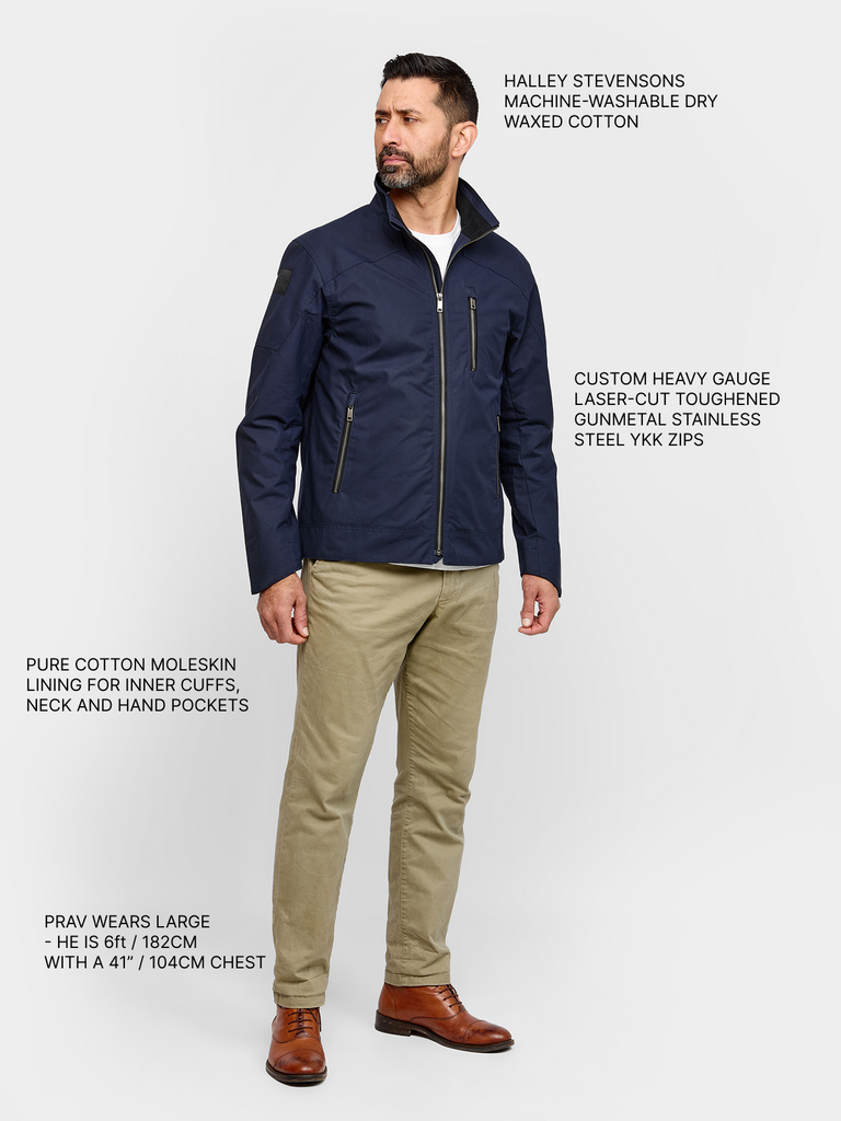 Harrington Racer Jacket 2027 Dark Navy