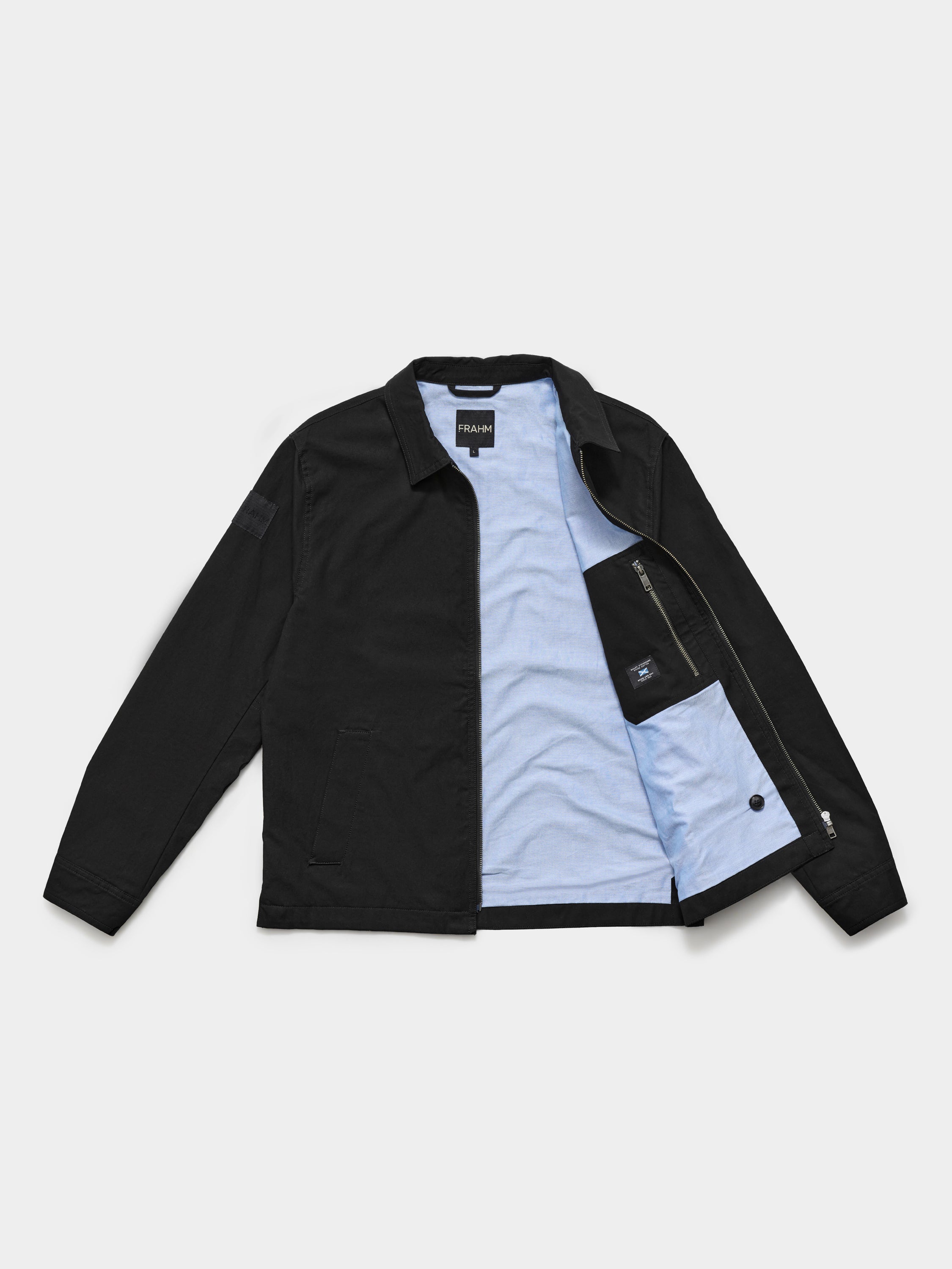 Lightweight Blouson Jacket 2026 Black – FRAHM Jacket