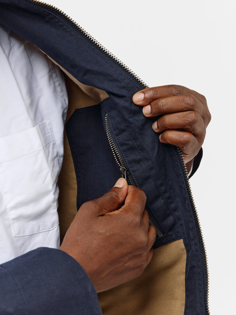 Ripstop Harrington Jacket 2027 Classic Navy
