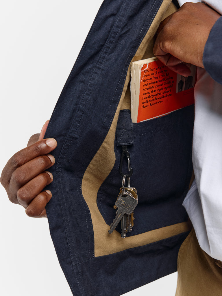 Ripstop Harrington Jacket 2027 Classic Navy