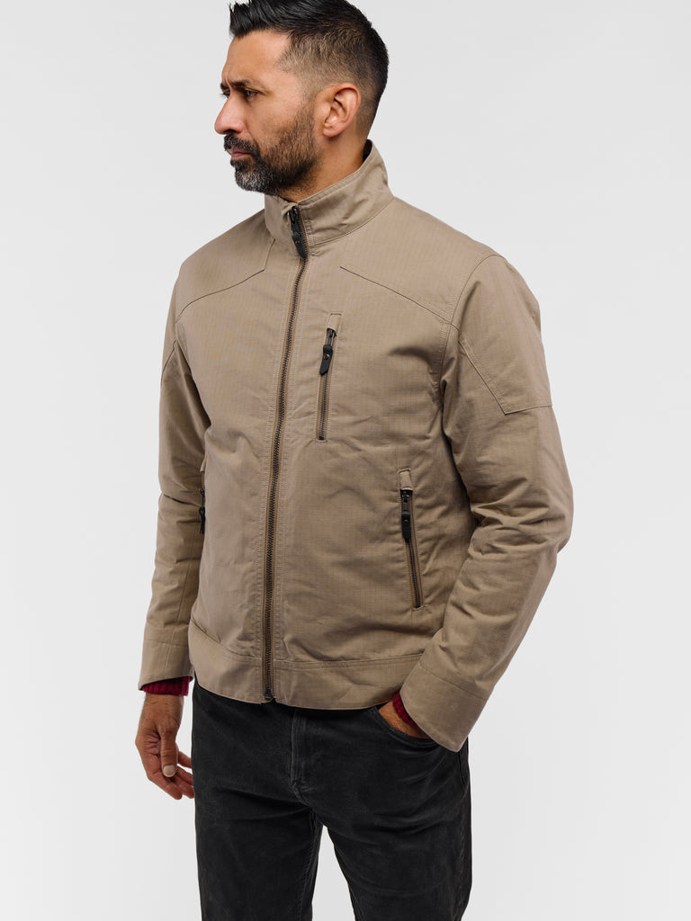 Ripstop Harrington Jacket 2027 Desert Stone