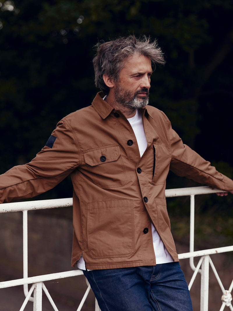 Original Lightweight Workers Jacket Cinnamon Brown