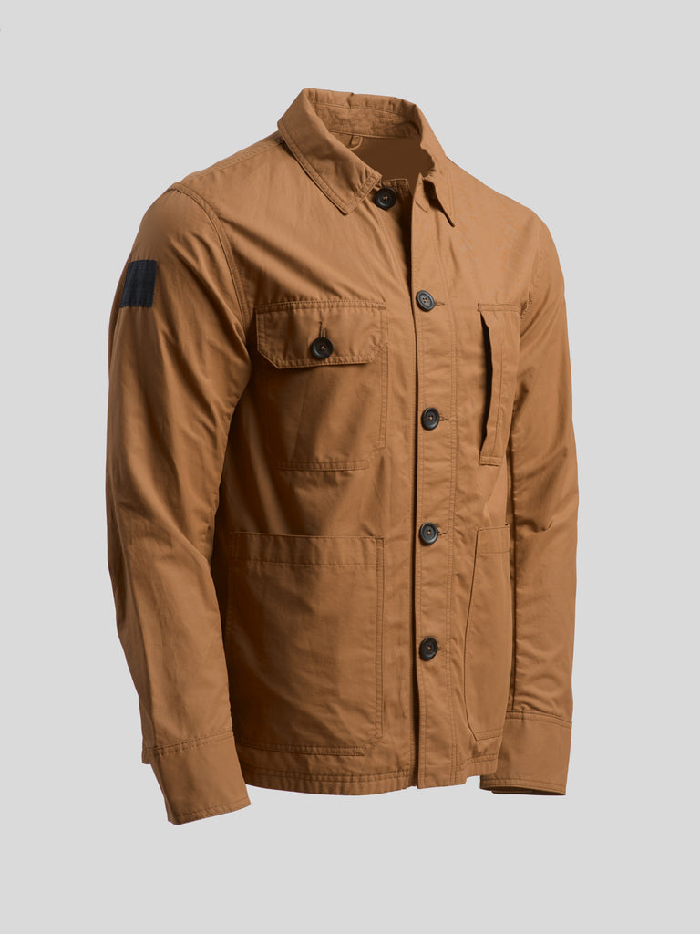 Original Lightweight Worker's Jacket Biscuit Brown with Black