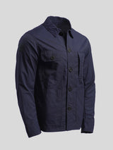 Original Lightweight Worker's Jacket Dark Indigo with Black