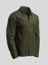 Original Lightweight Worker's Jacket Olive Green with Orange