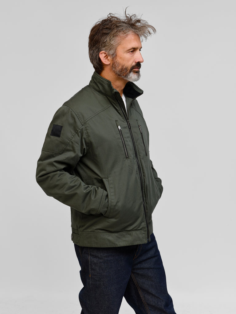 Quilted Harrington Jacket Spring 2027 Sage Green