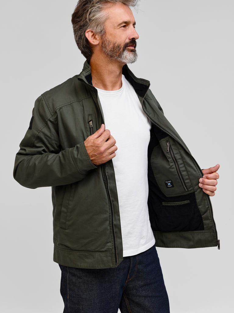 Quilted Harrington Jacket Spring 2027 Sage Green
