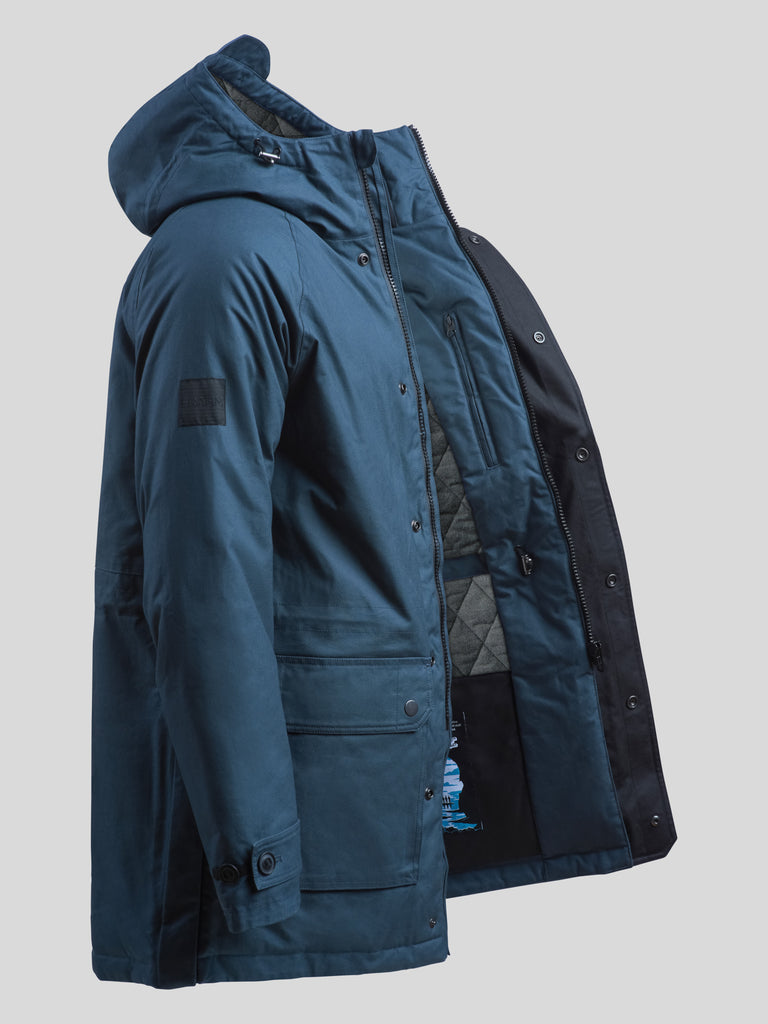 Thermal Military Parka Airforce Blue