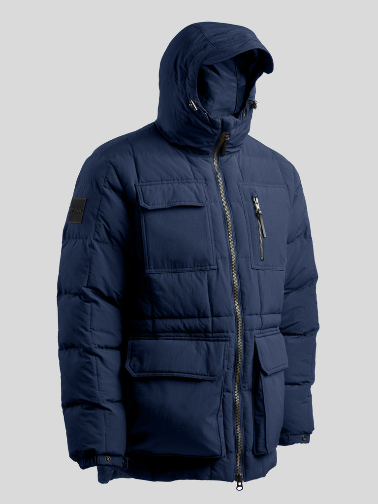 Thermal Ripstop Field Parka Navy Blue