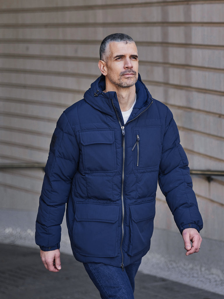 Thermal Ripstop Field Parka Navy Blue