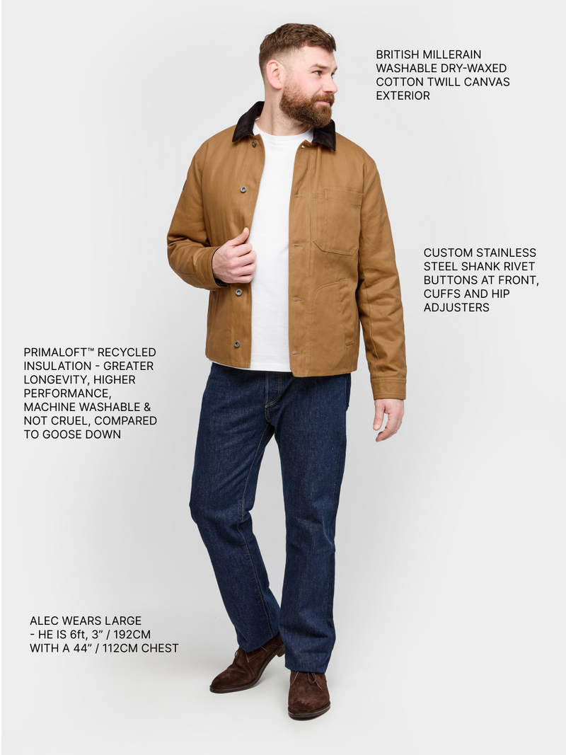 Heavy Twill Deck Jacket 2026 American Tan