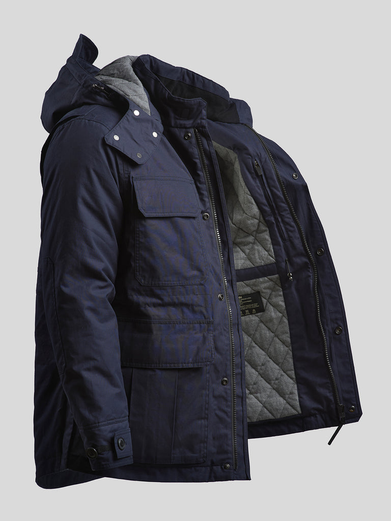 Ventile Thermal Field Jacket Navy Blue