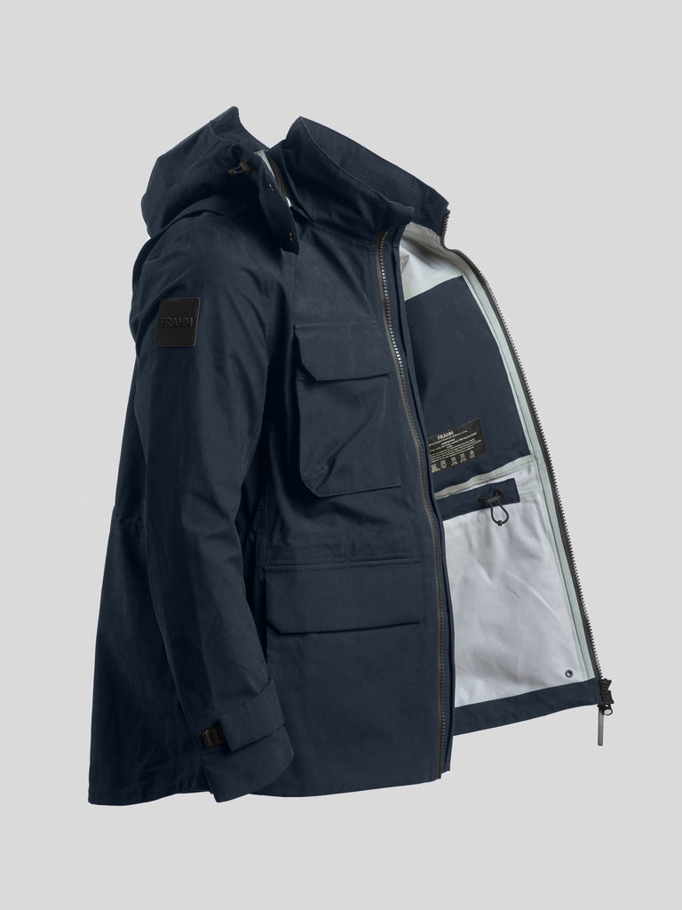 Waterproof Utility Field Jacket Midnight Navy