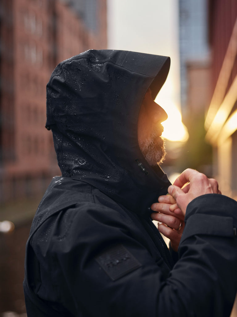 Waterproof Utility Field Jacket Midnight Navy