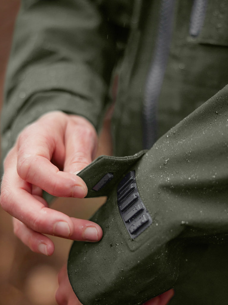 Waterproof Utility Field Jacket Olive Green