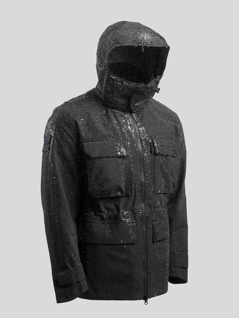 Waterproof Utility Field Jacket Charcoal