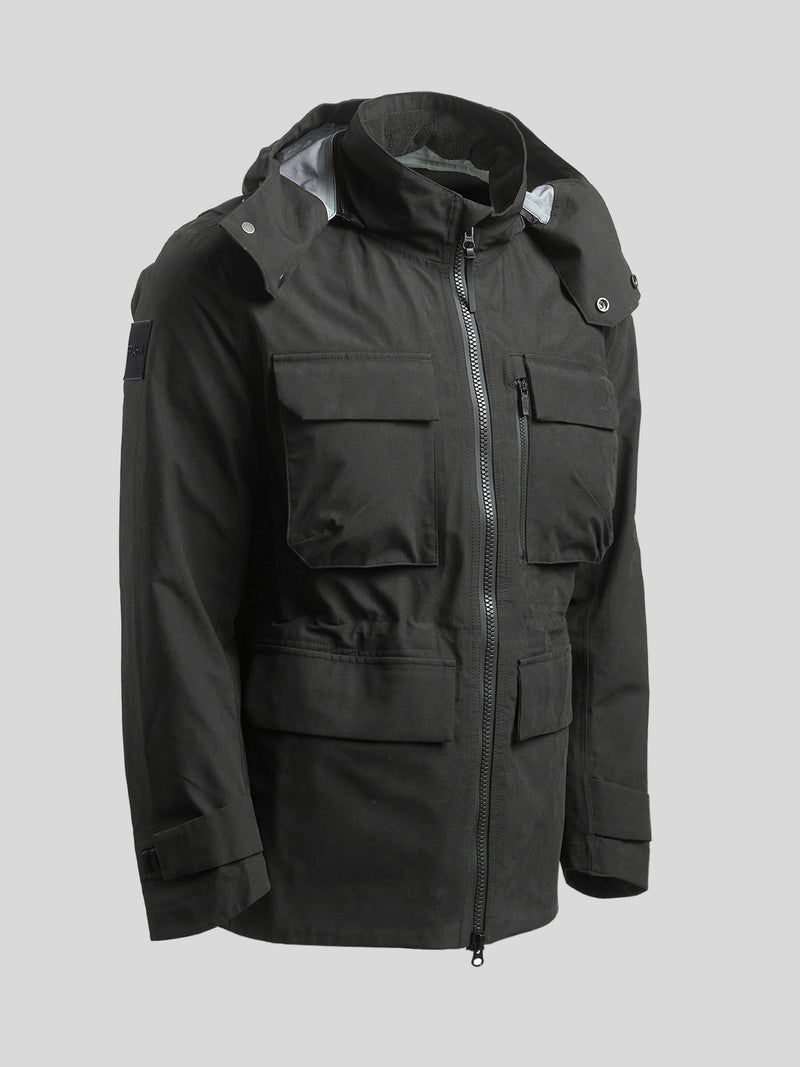 Waterproof Utility Field Jacket Charcoal