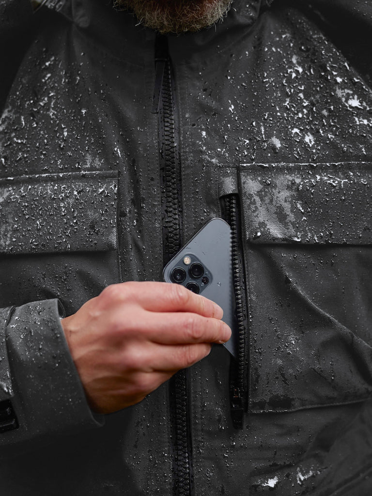 Waterproof Utility Field Jacket Charcoal