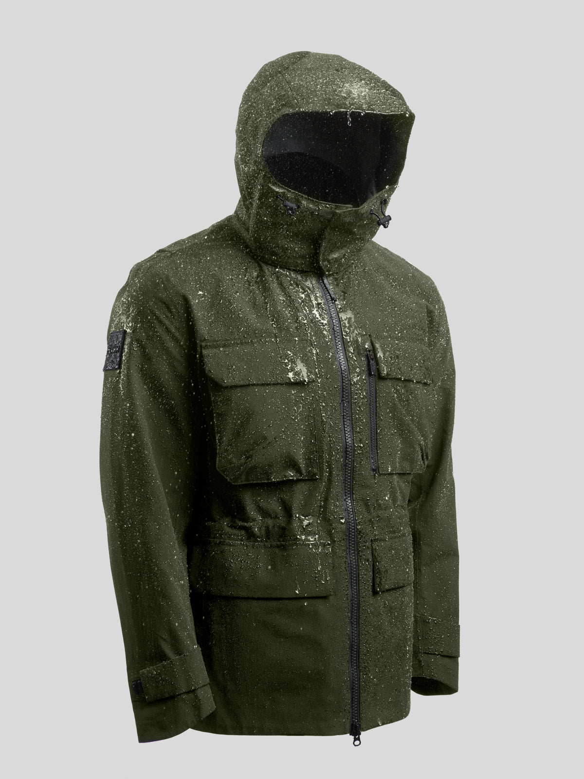 Waterproof Utility Field Jacket Olive Green – FRAHM Jacket