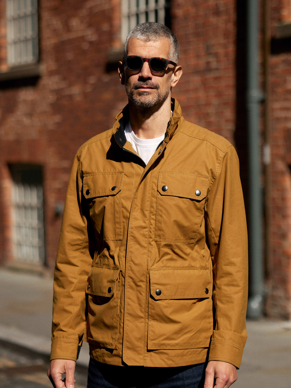 Waxed Classic Field Jacket 2025 Honey Tan – FRAHM Jacket