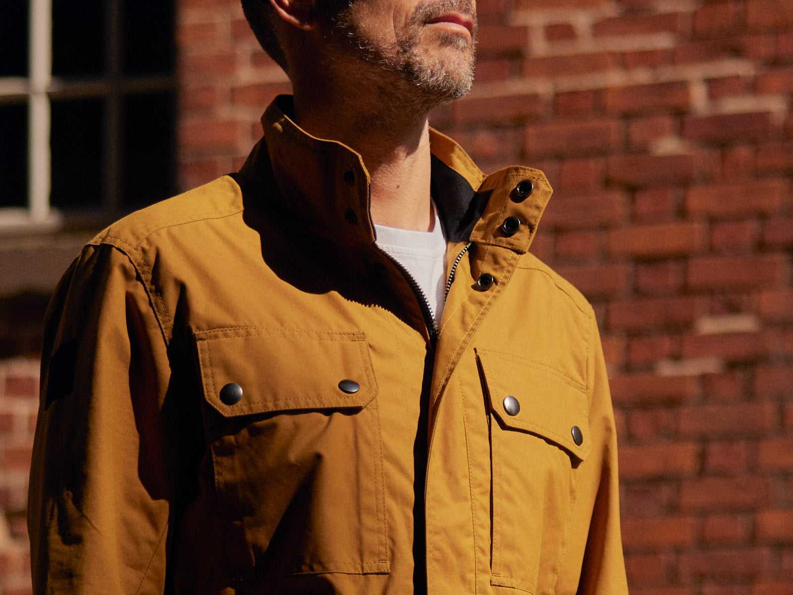Waxed Classic Field Jacket Honey Tan – FRAHM Jacket