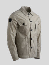 Waxed Lightweight Workers Jacket Bath Stone